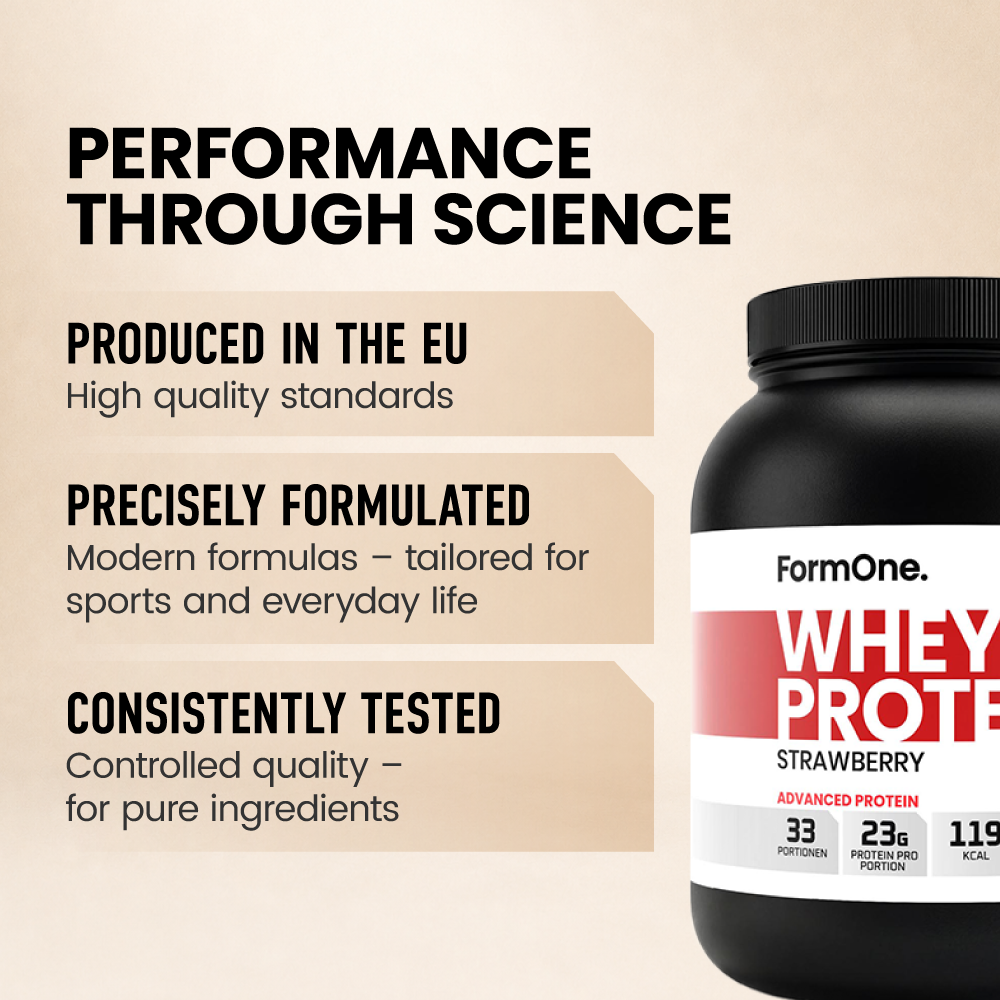 Premium Whey Protein Erdbeere - 1.000g