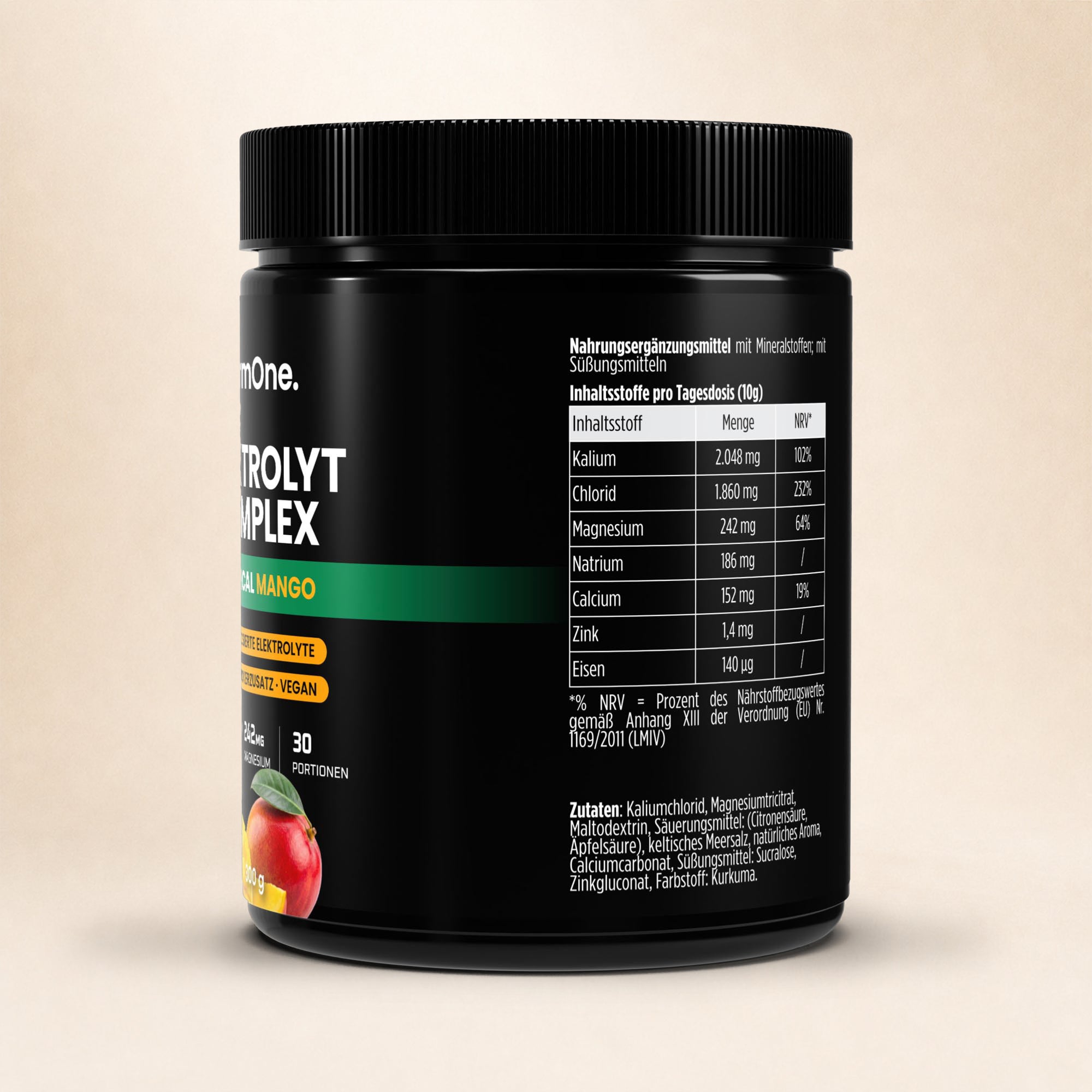 Elektrolyte Pulver Tropical Mango - 300g
