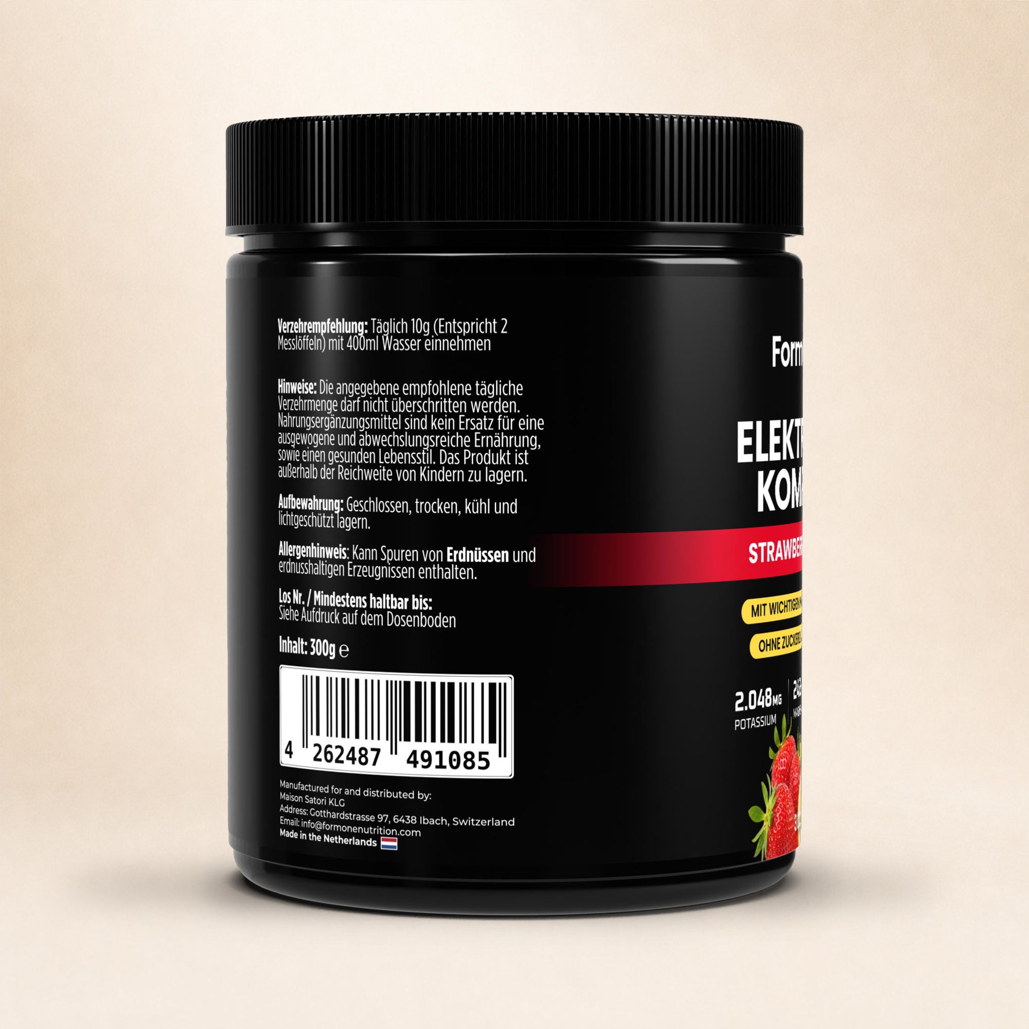 Elektrolyte Pulver Strawberry Lemon - 300g