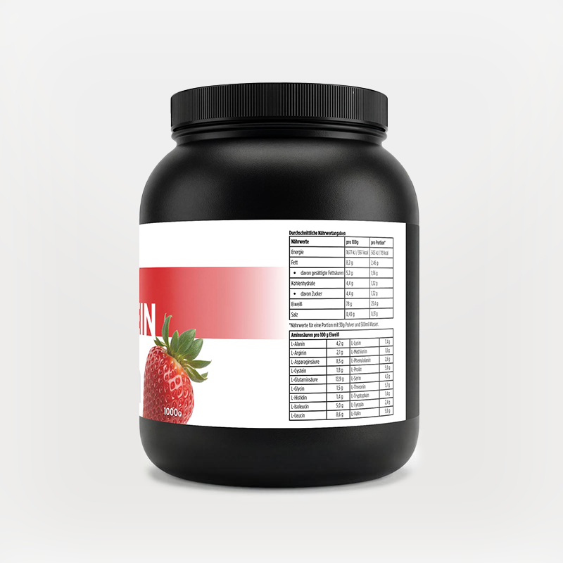 Premium Whey Protein Erdbeere - 1.000g