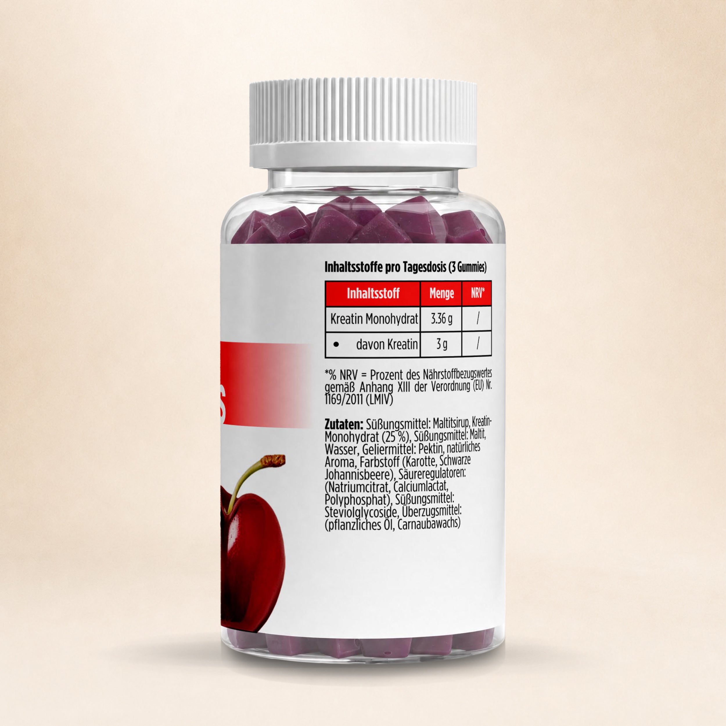 Kreatin Gummies Kirsche - 90 Stk.