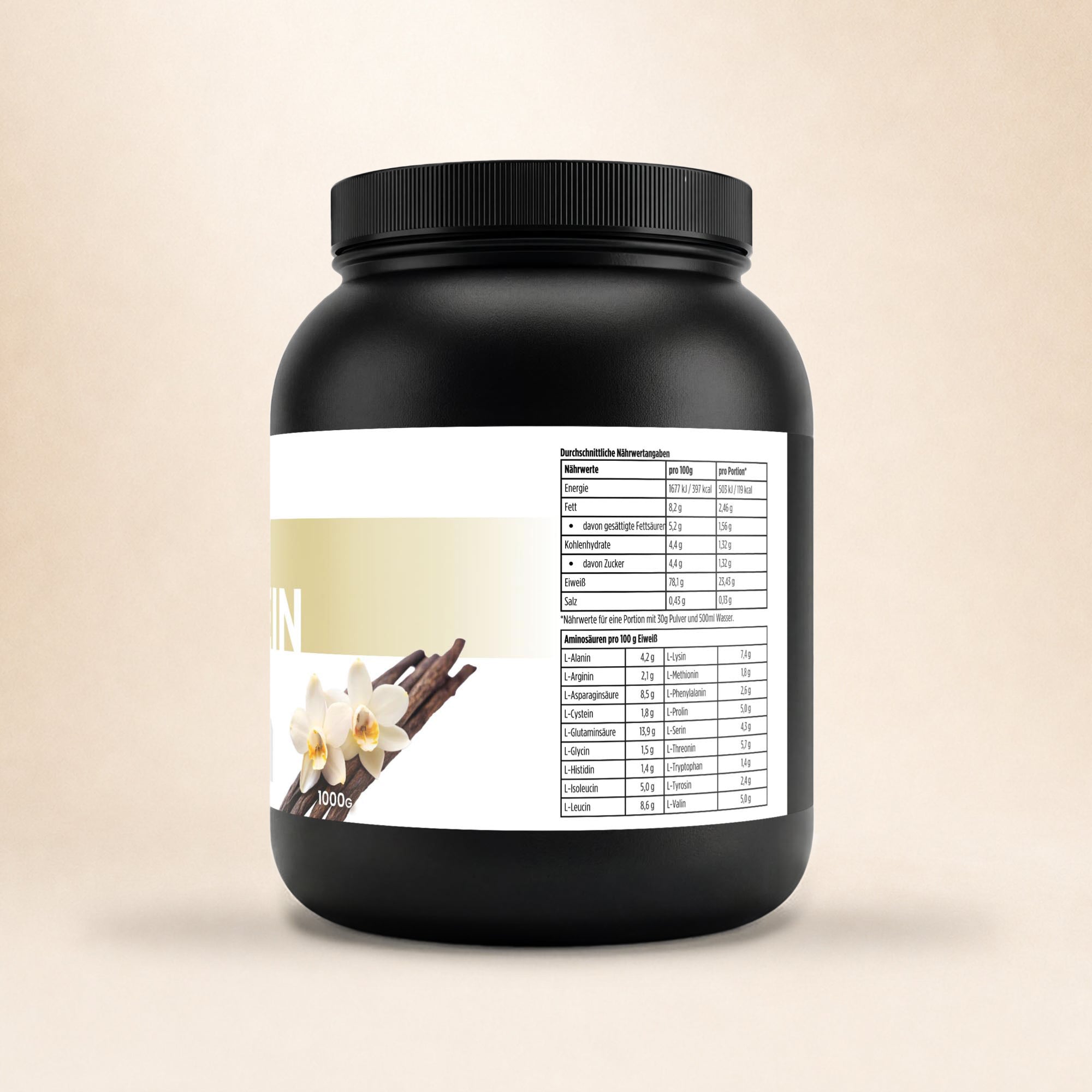 Premium Whey Protein Vanille - 1.000g