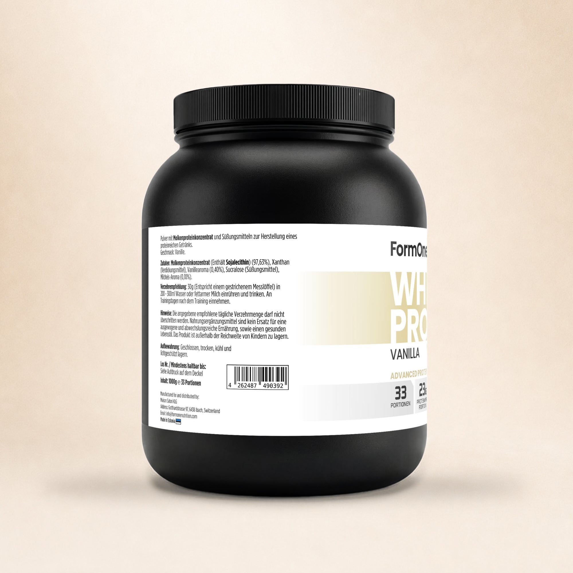Premium Whey Protein Vanille - 1.000g