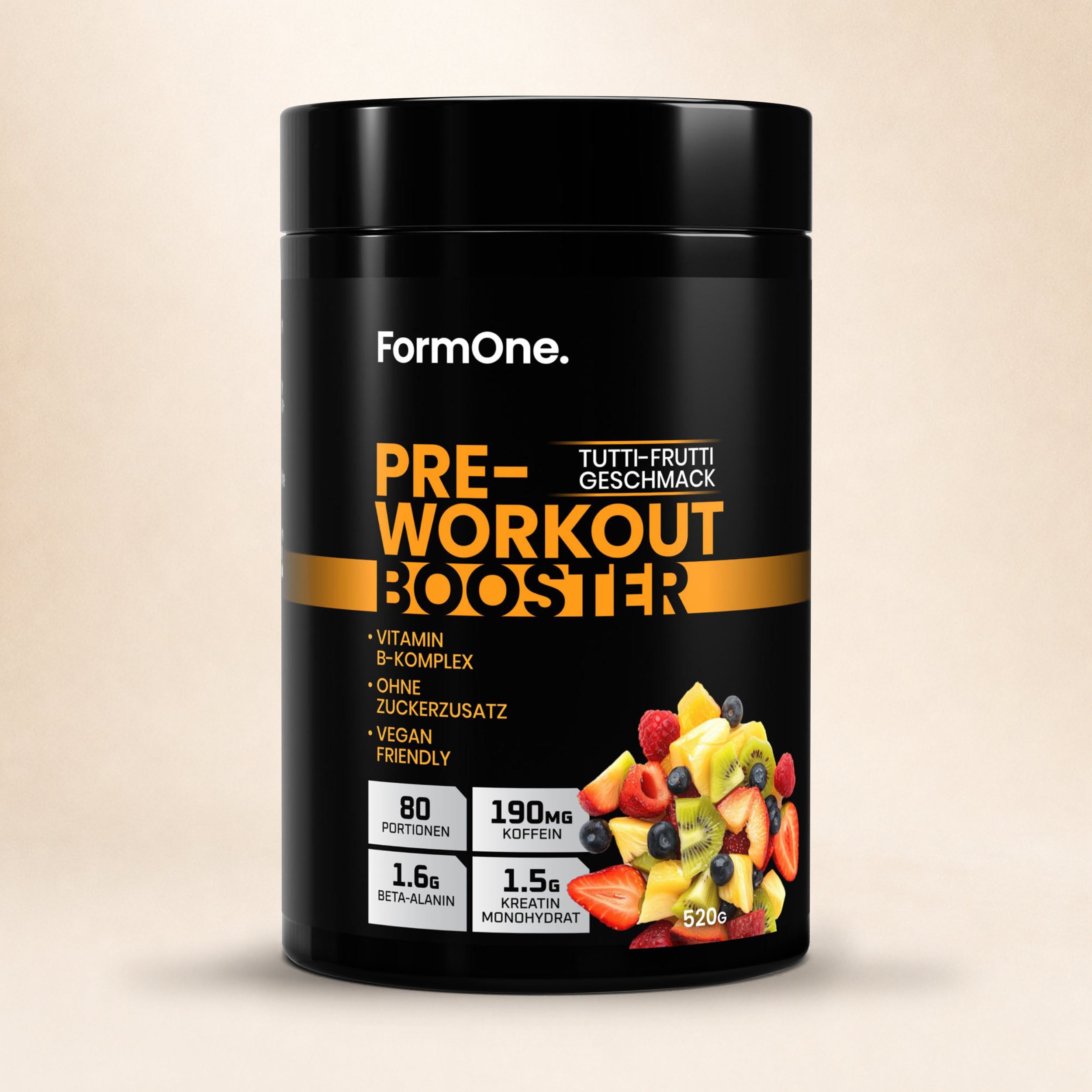 Pre-Workout Booster Tutti Frutti - 520g