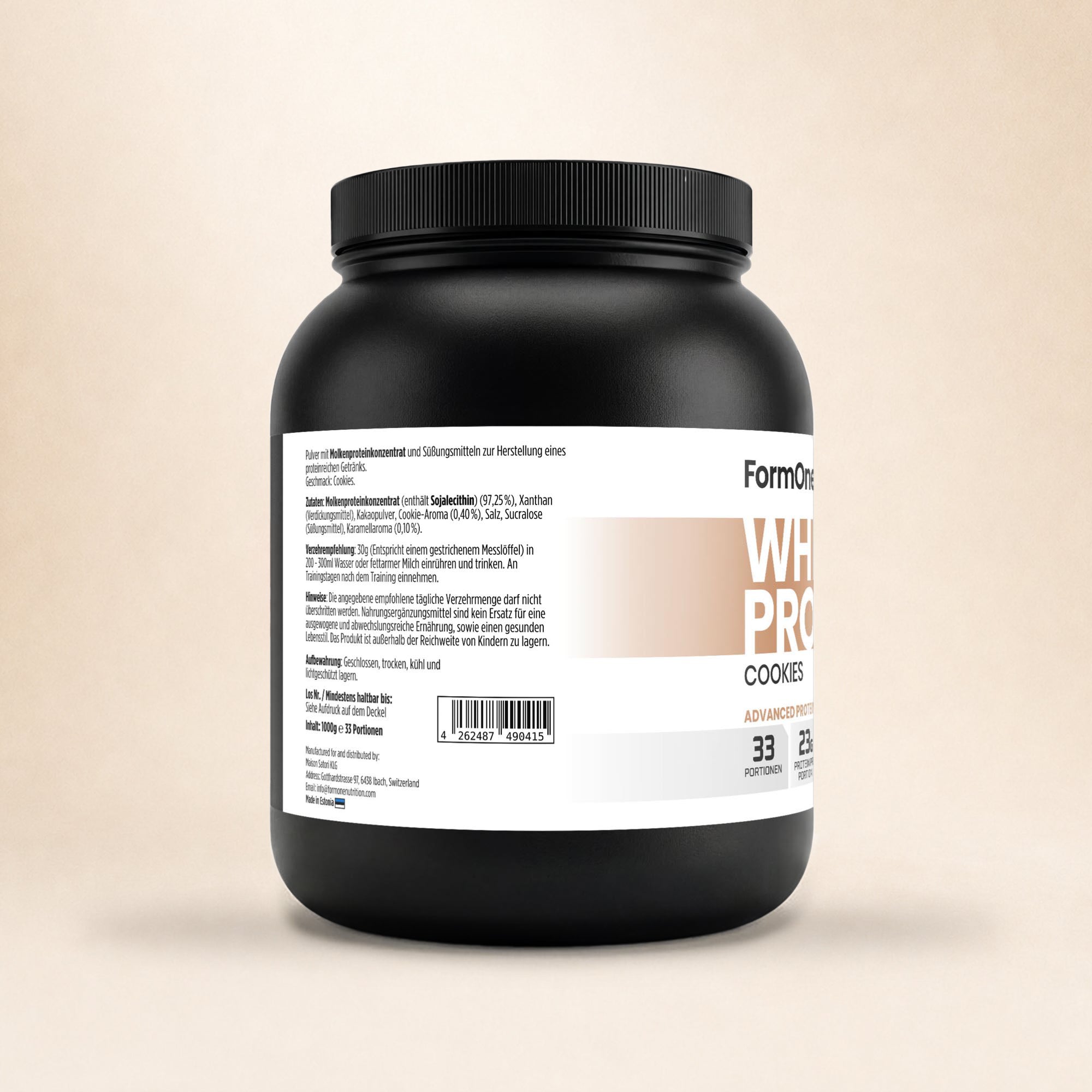 Premium Whey Protein Cookies - 1.000g