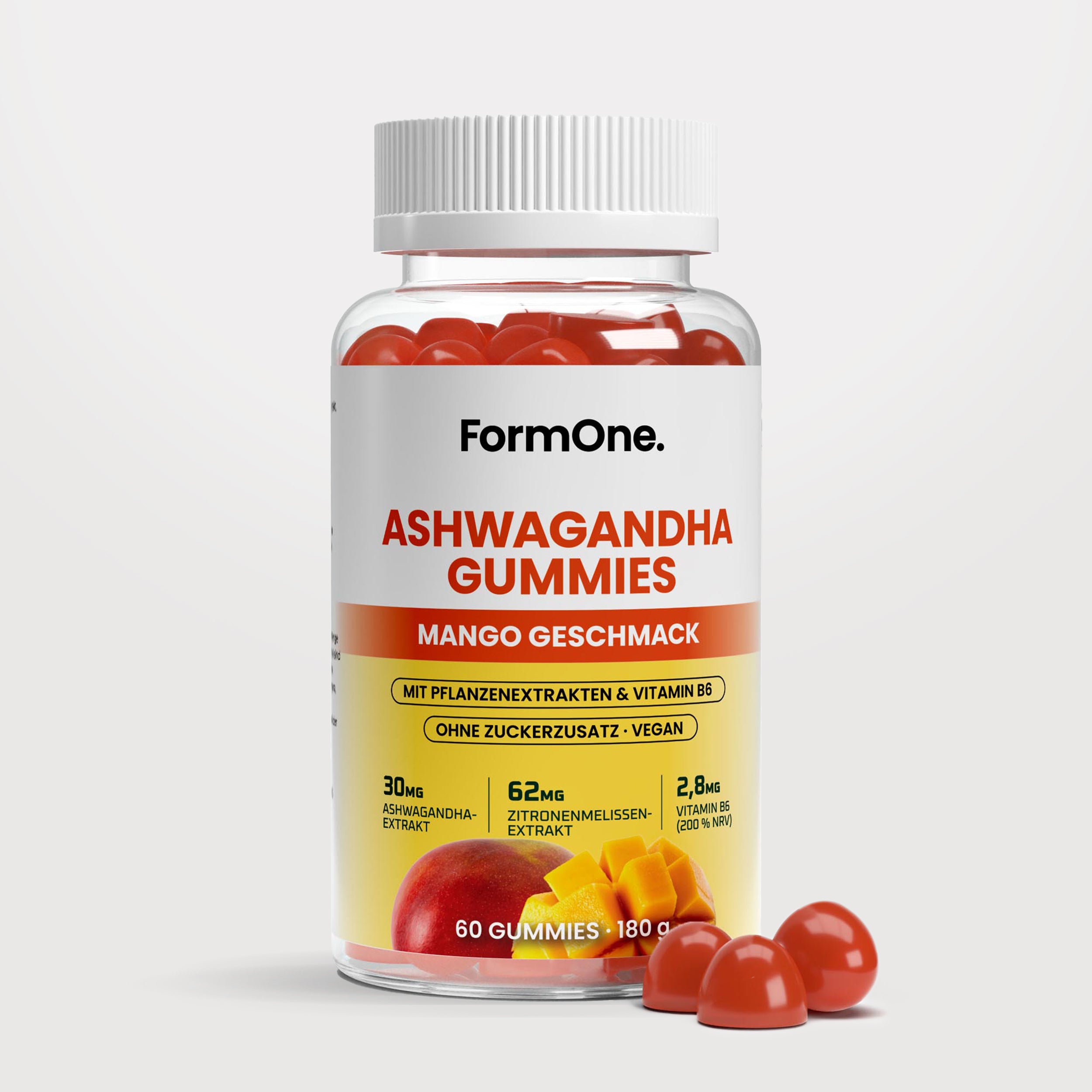 Ashwagandha + Vitamin B6 Gummies - 60 Stk.