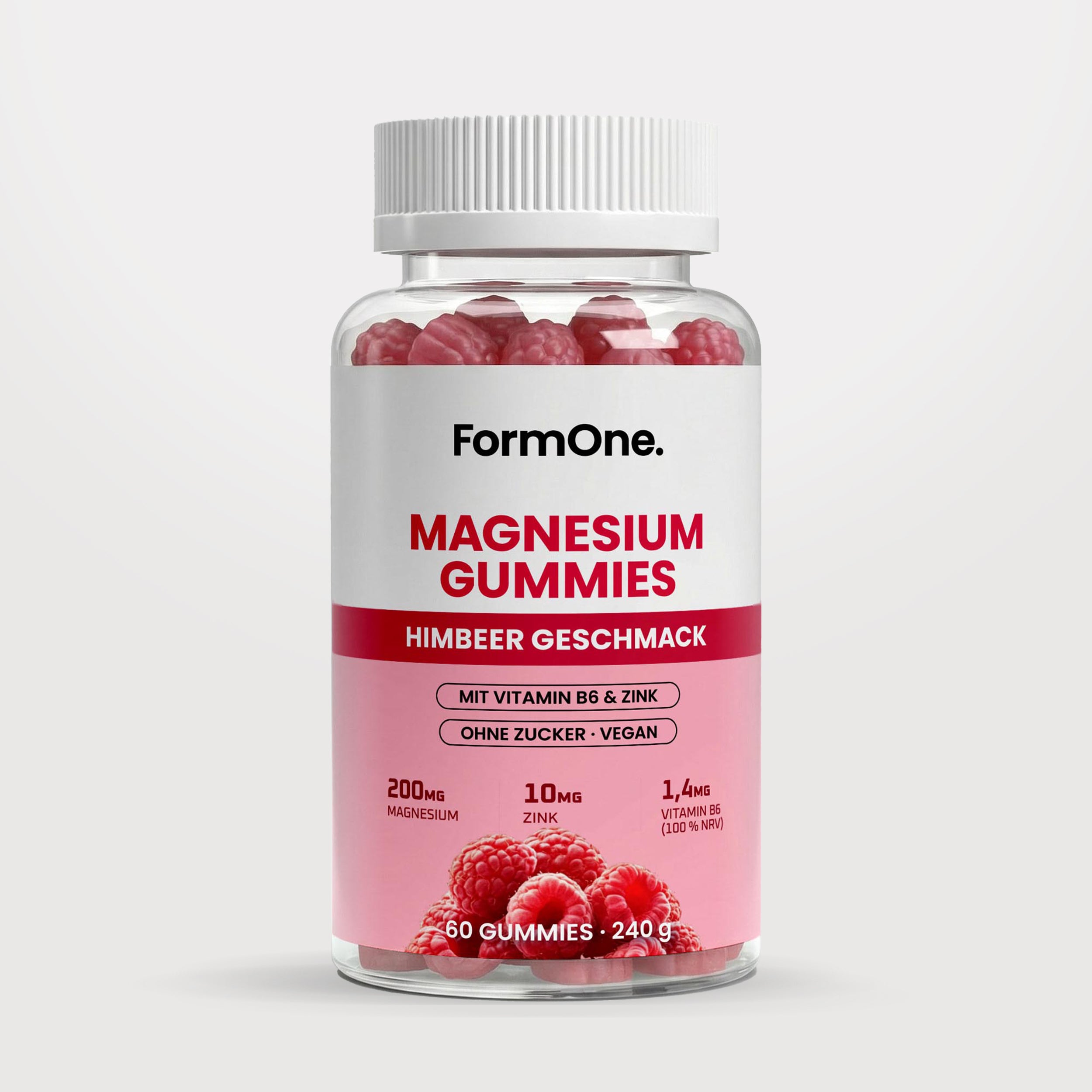 Magnesium + Zink + B6 Gummies - 60 Stk.