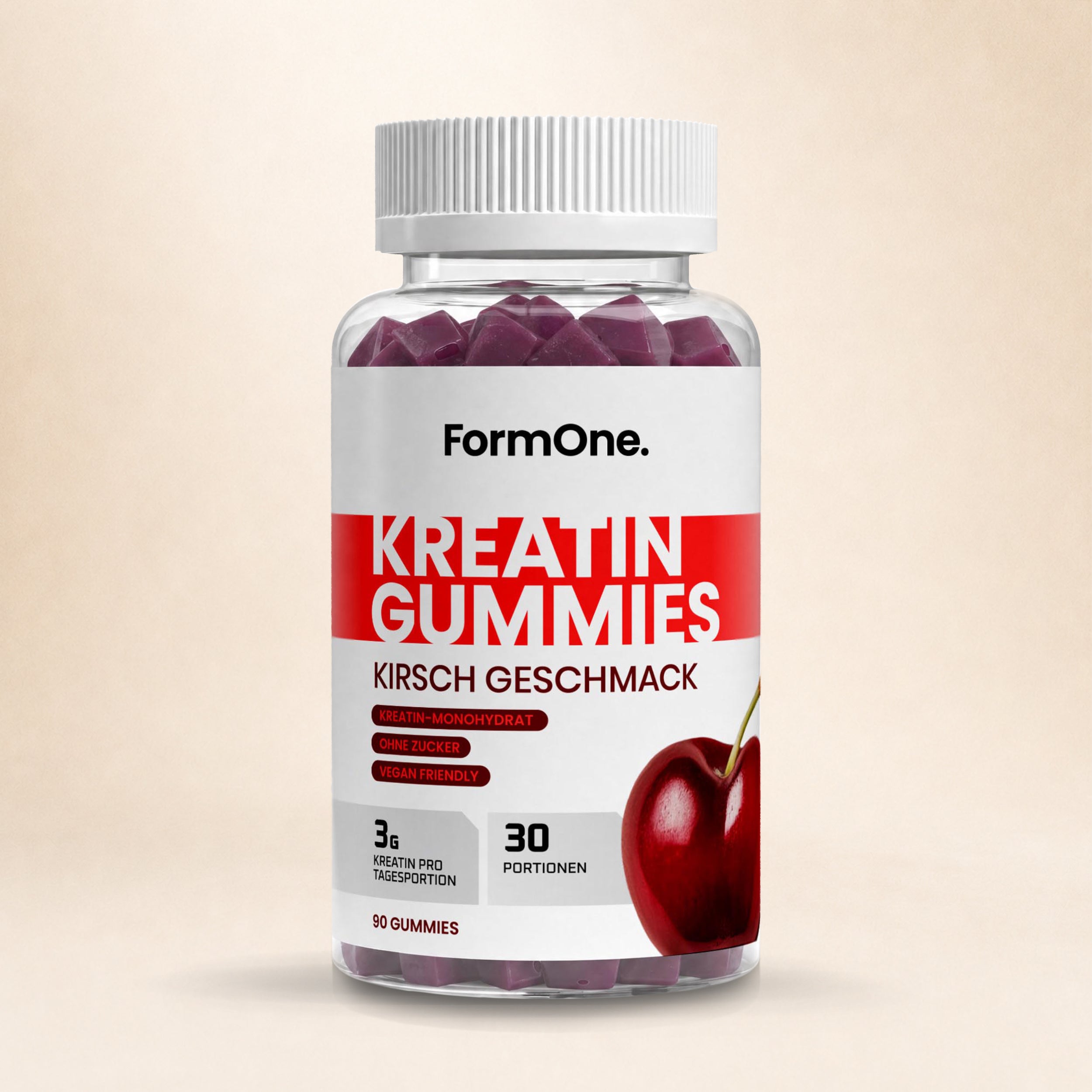 Kreatin Gummies Kirsche - 90 Stk.