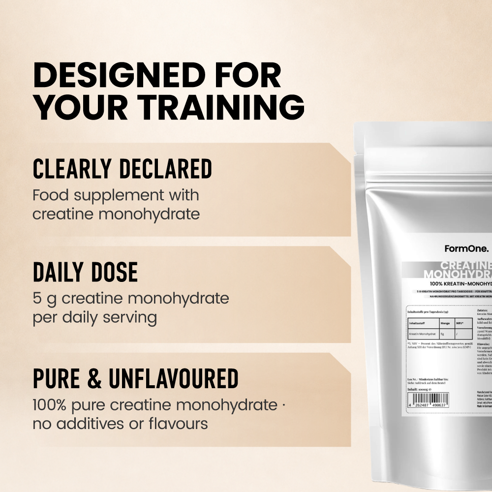 Kreatin Monohydrat - 1000 Doypack