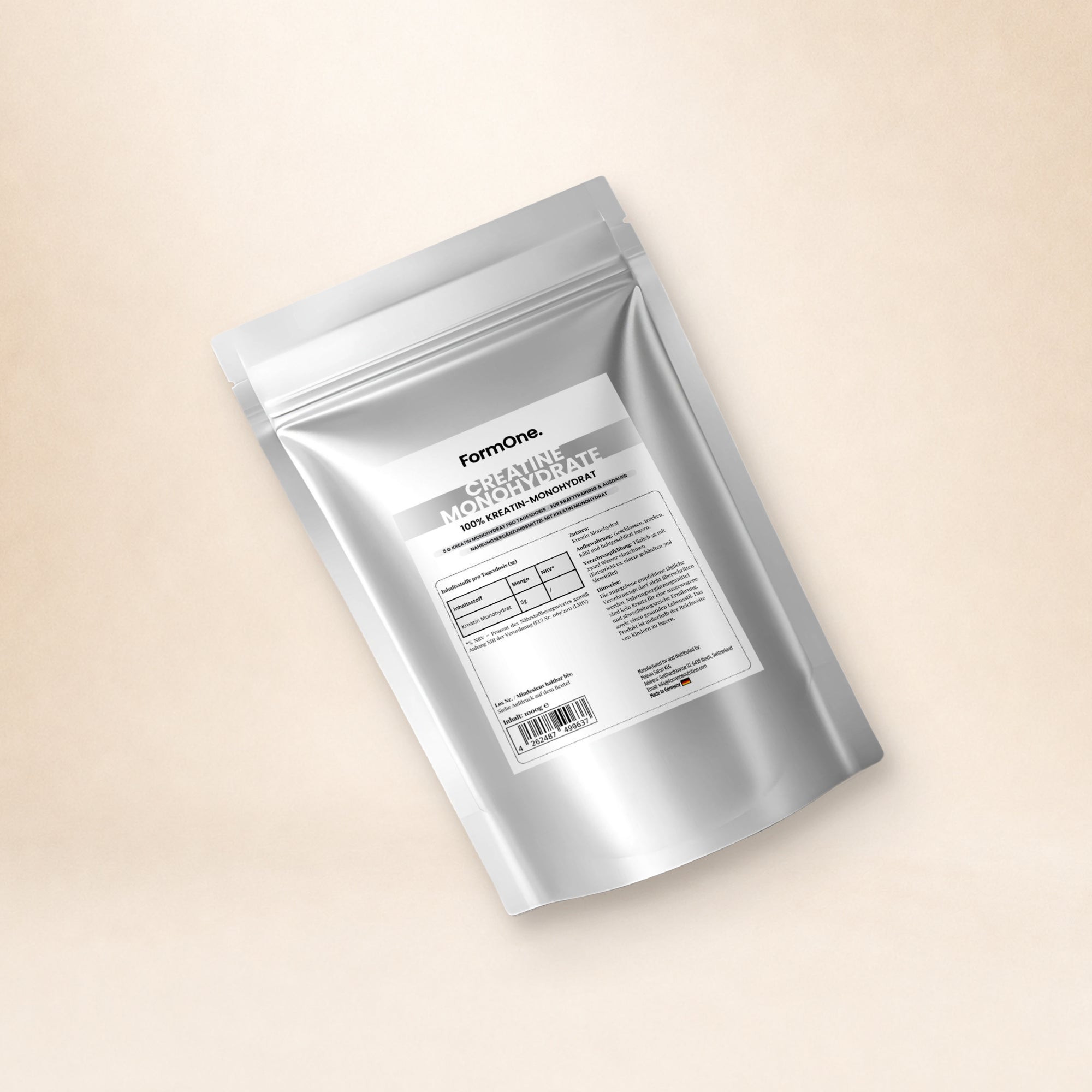 Kreatin Monohydrat - 1000 Doypack
