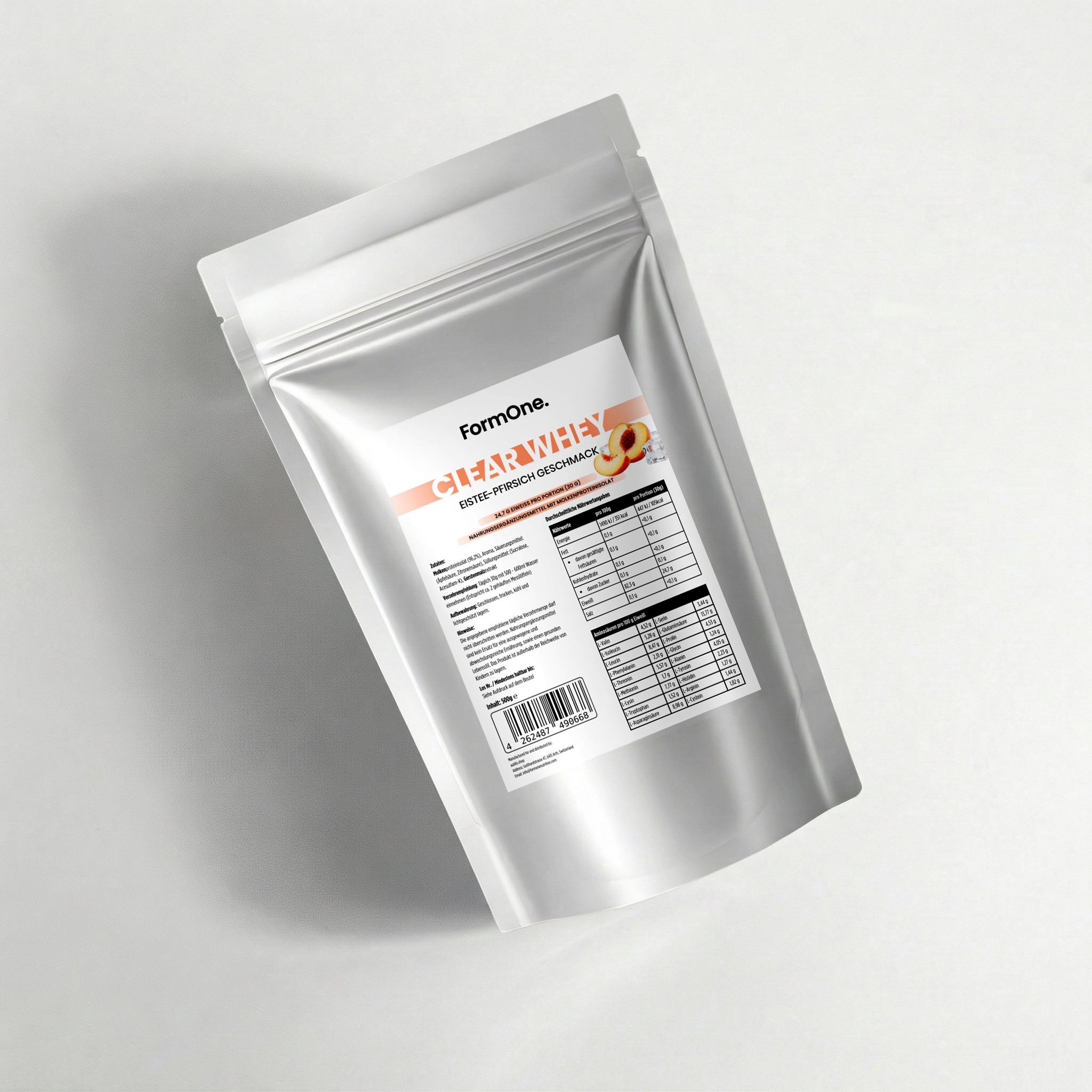 Clear Whey Protein Eistee Pfirsich - 500g