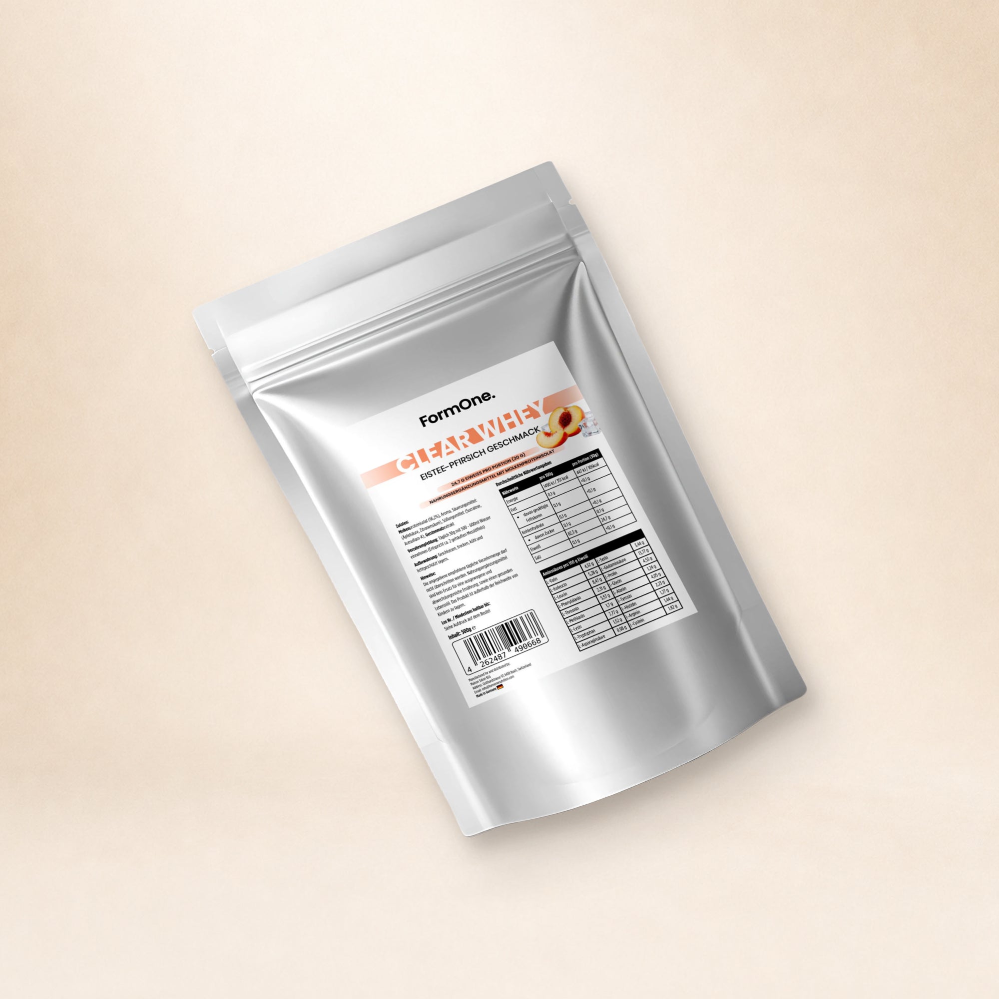 Clear Whey Protein Eistee Pfirsich - 500g