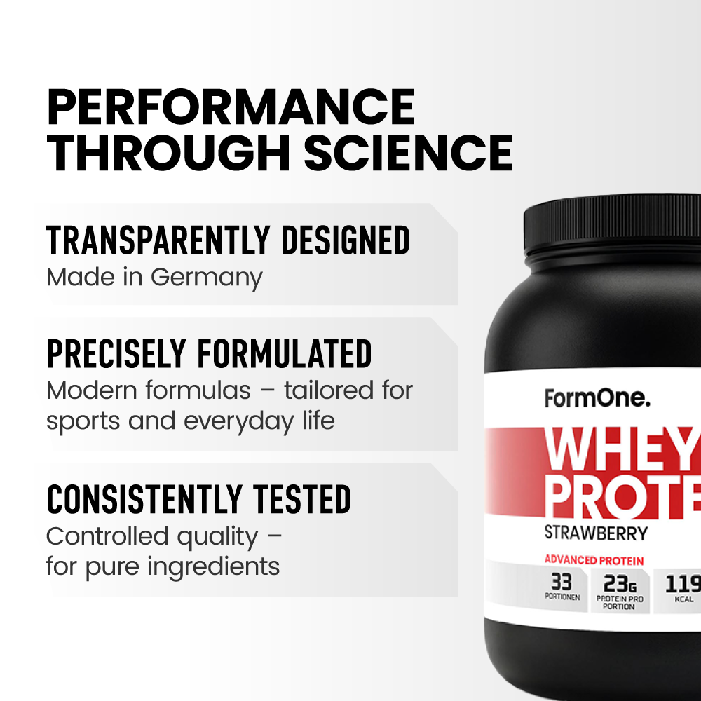 Premium Whey Protein Erdbeere - 1.000g