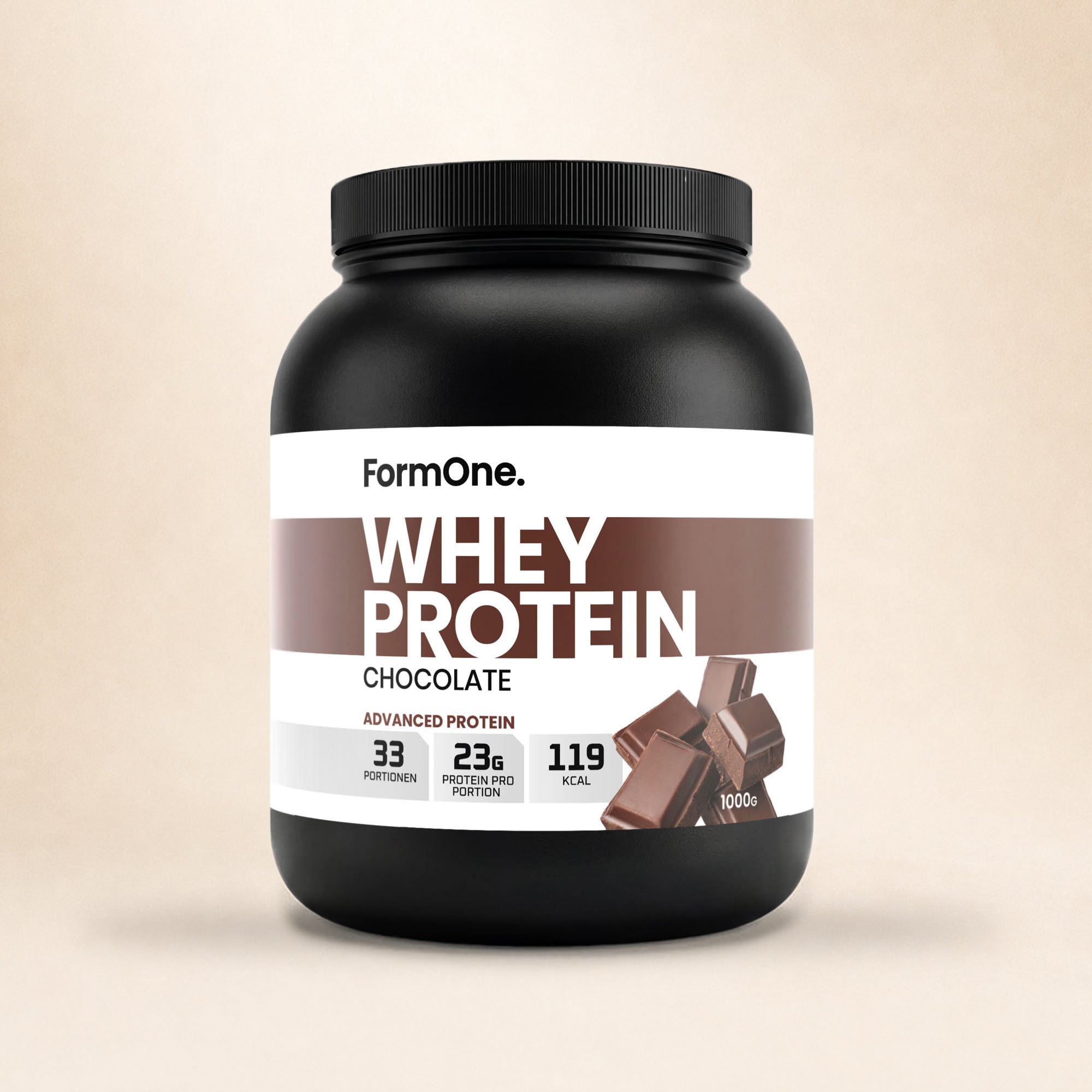 Premium Whey Protein Schokolade - 1.000g