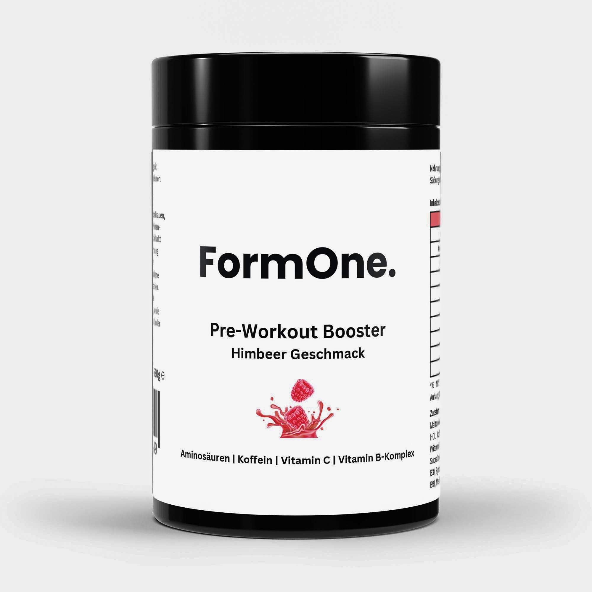 Pre-Workout Booster Himbeere - 520g